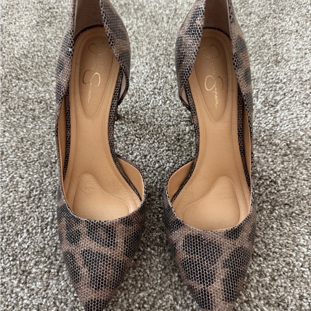 Jessica Simpson Brown Heeled Shoes